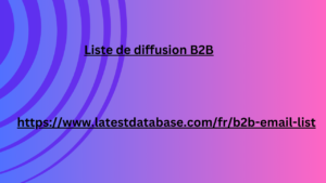 Liste de diffusion B2B