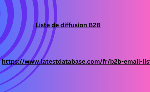 Liste de diffusion B2B