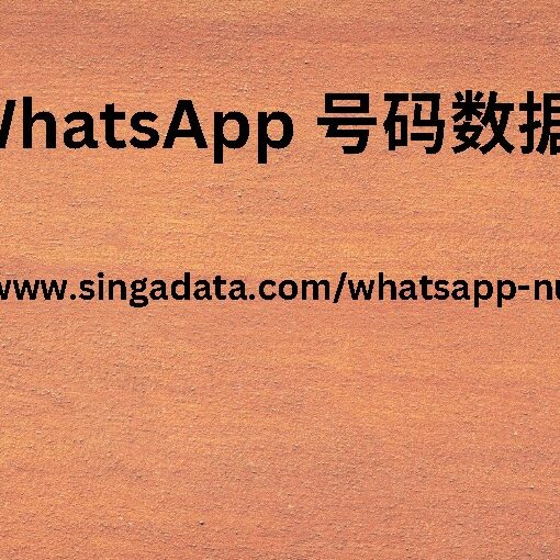 WhatsApp 号码数据